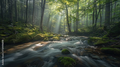 Mystical Forest Stream