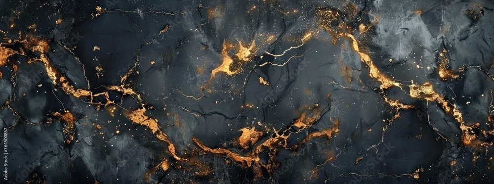 Golden Veined Marble Texture Golden Veined Marble Texture