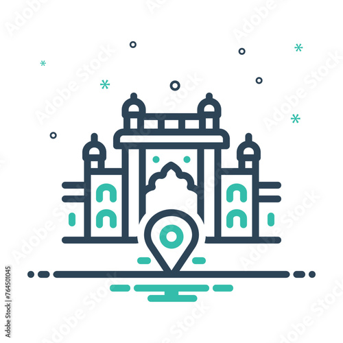 Mix icon for place