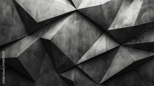 Black carbon background abstract polygon, Fashion luxury