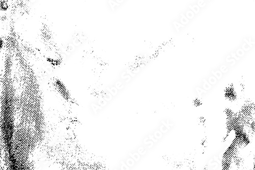 Grunge Monochrome print and design. Black and white background texture of cracks, scuffs, chips, dust