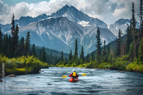 Capturing the Spirit of Adventure: A Perspective on Peak Scaling, River Navigation, and Wilderness photo