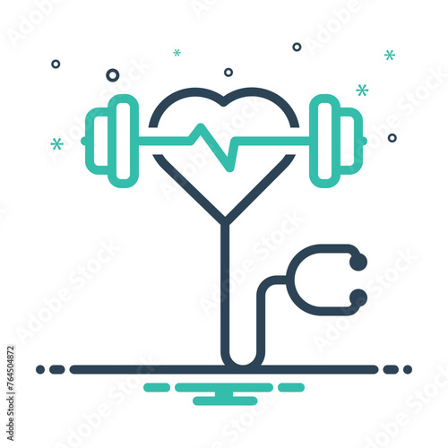 Mix icon for health
