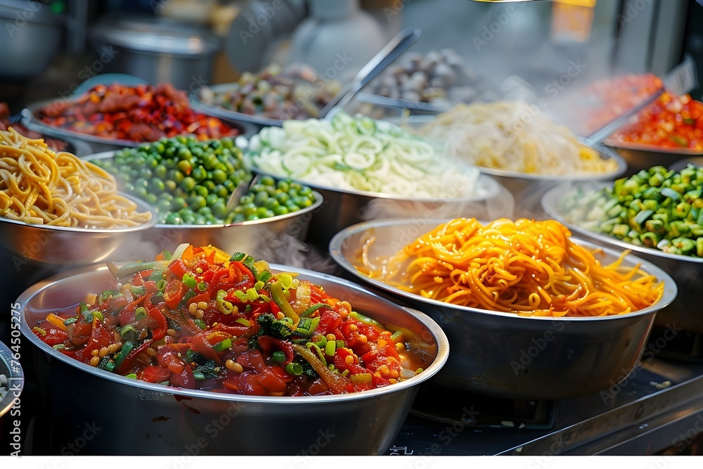 Capturing the Vibrant Culture of Street Food Markets Through the