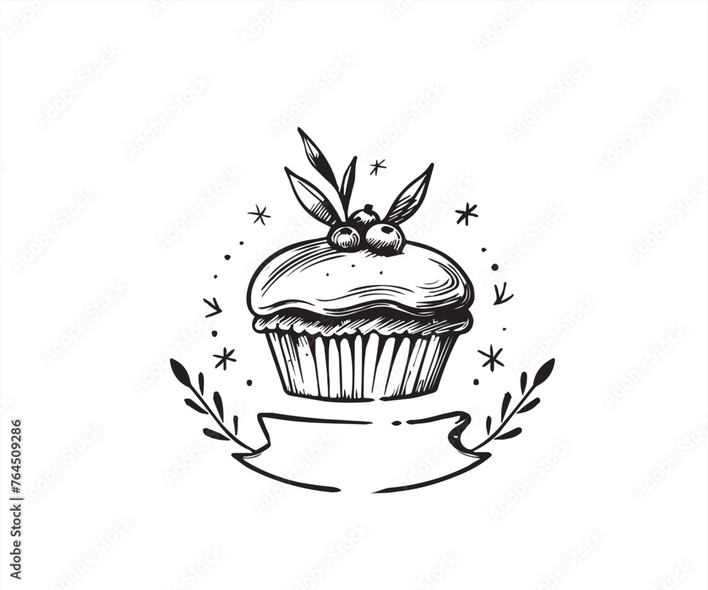 bread bakery logo design template