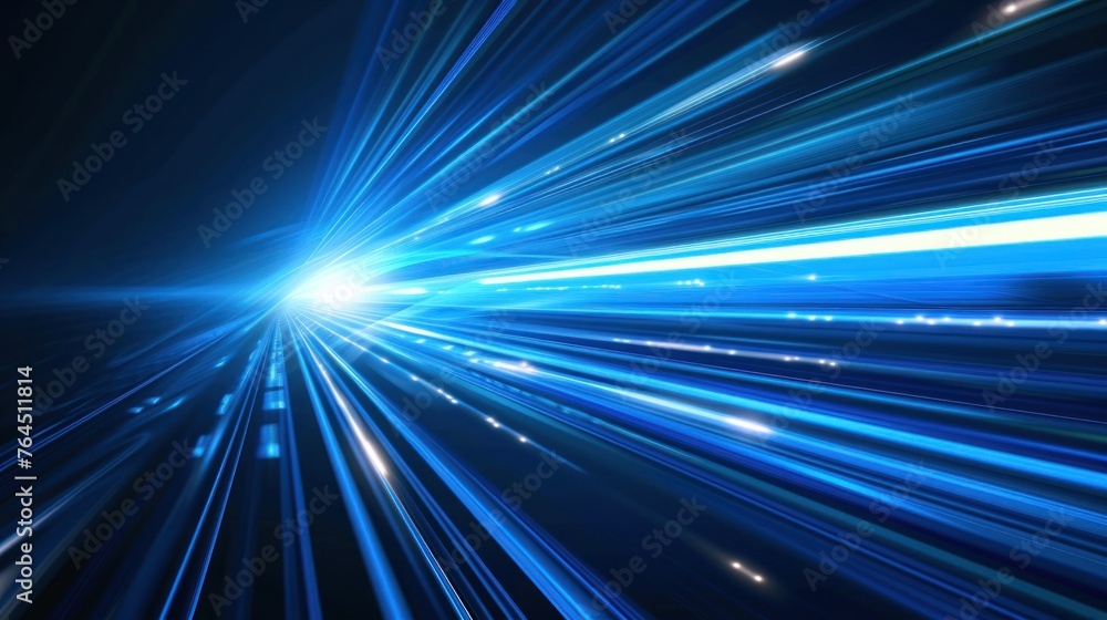 blue abstract background, technology light speed concept blue abstract background, technology light speed concept