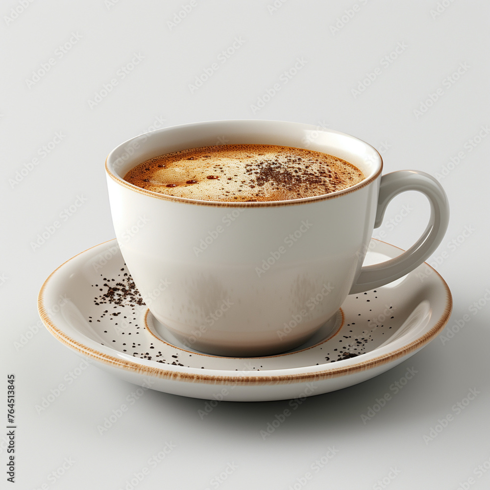 A Cup of Coffee close-up. Flat White. Americano. Latte. Cappuccino. Espresso. A Cup of Coffee close-up. Flat White. Americano. Latte. Cappuccino. Espresso.