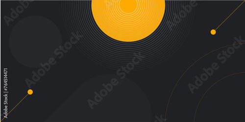 Dark background template banner business sale elegant black illustration vector design