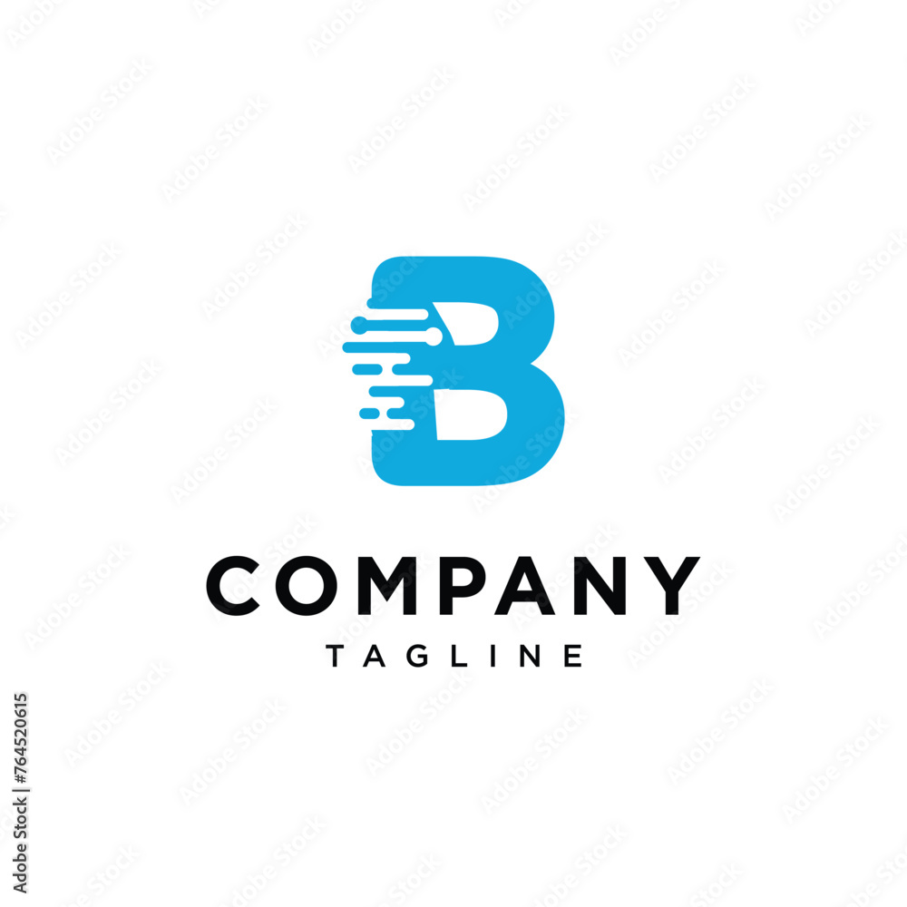Letter B Artificial Intelligence Techno logo icon vector template.eps Letter B Artificial Intelligence Techno logo icon vector template.eps