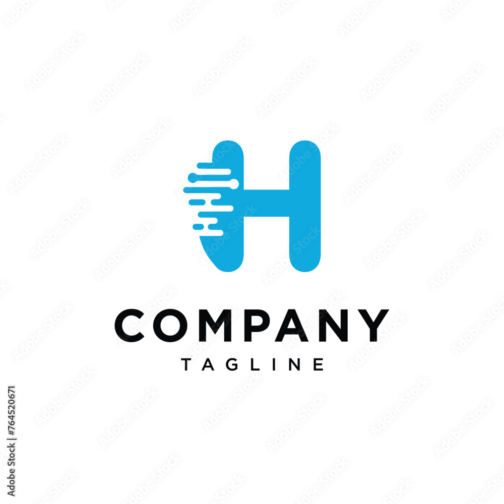 Letter H Artificial Intelligence Techno logo icon vector template.eps Letter H Artificial Intelligence Techno logo icon vector template.eps
