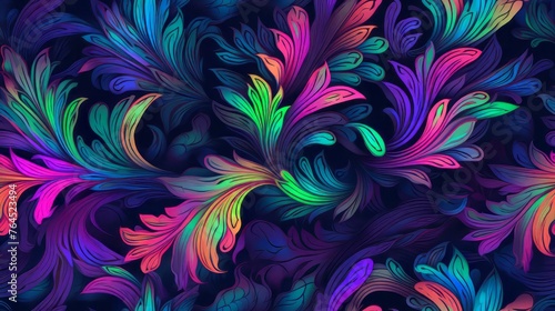 Wallpaper Mural seamless pattern with Argyle Paisley transparent  ikat Torontodigital.ca