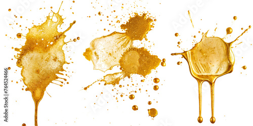 Golden texture. Gold brush stroke. Abstract oil paint texture background, pattern of gold brush strokes. Golden texture brush stroke used as background.