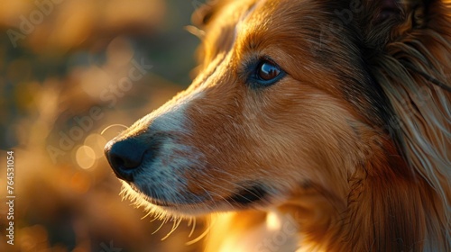 A detailed shot of a dog with striking blue eyes. Perfect for pet-related projects