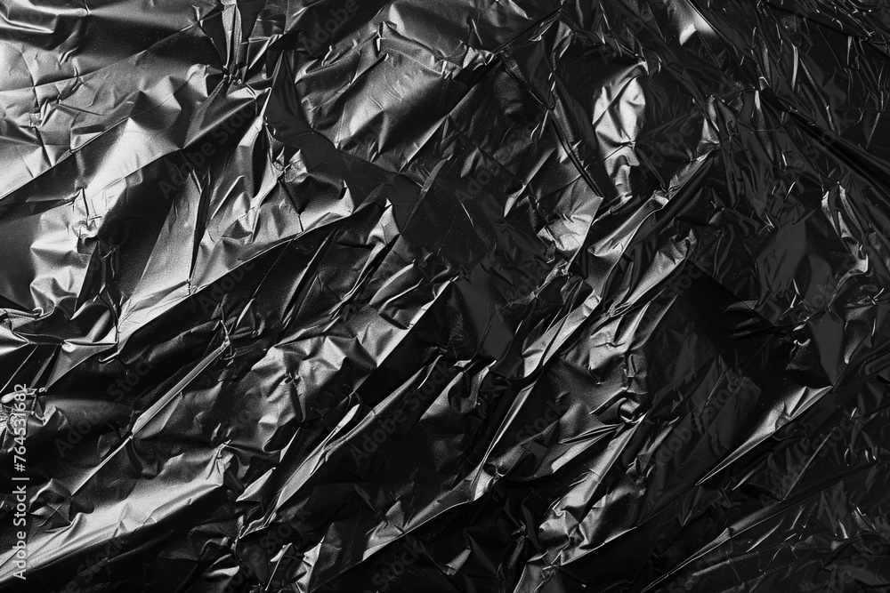 A black and white photo of a sheet of foil. Suitable for various design projects A black and white photo of a sheet of foil. Suitable for various design projects