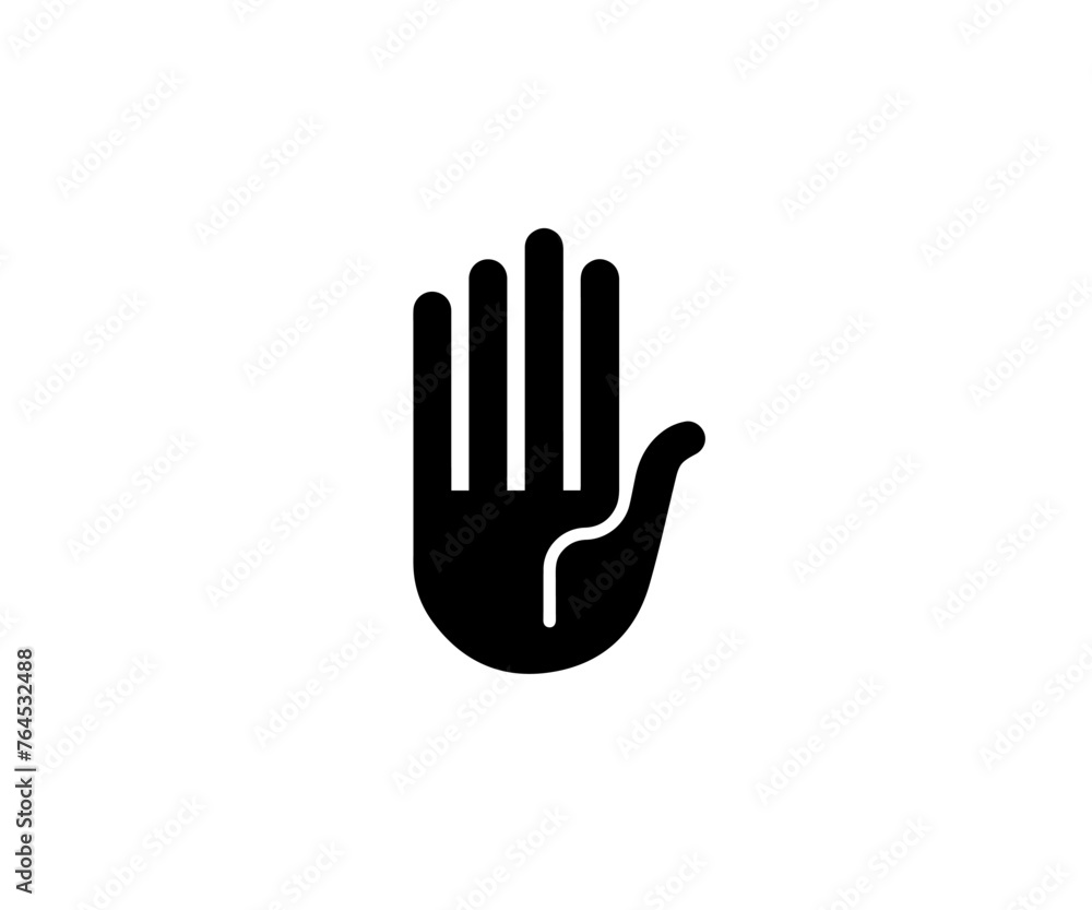 Obraz premium hand logo design template