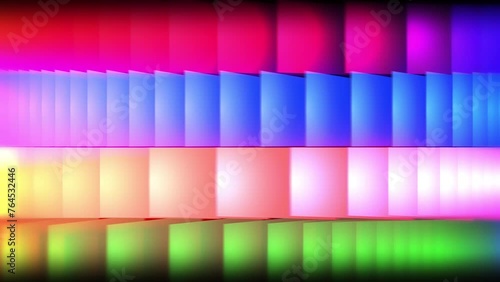 data array, big data. loop aniamtion. gradient ramp