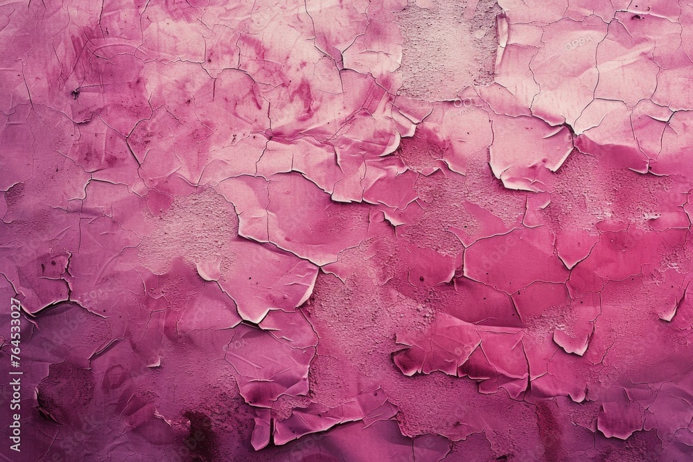 Detailed view of a vibrant pink painted wall, suitable for background or texture use Detailed view of a vibrant pink painted wall, suitable for background or texture use