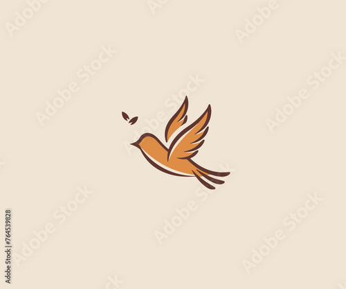 bird logo design template
