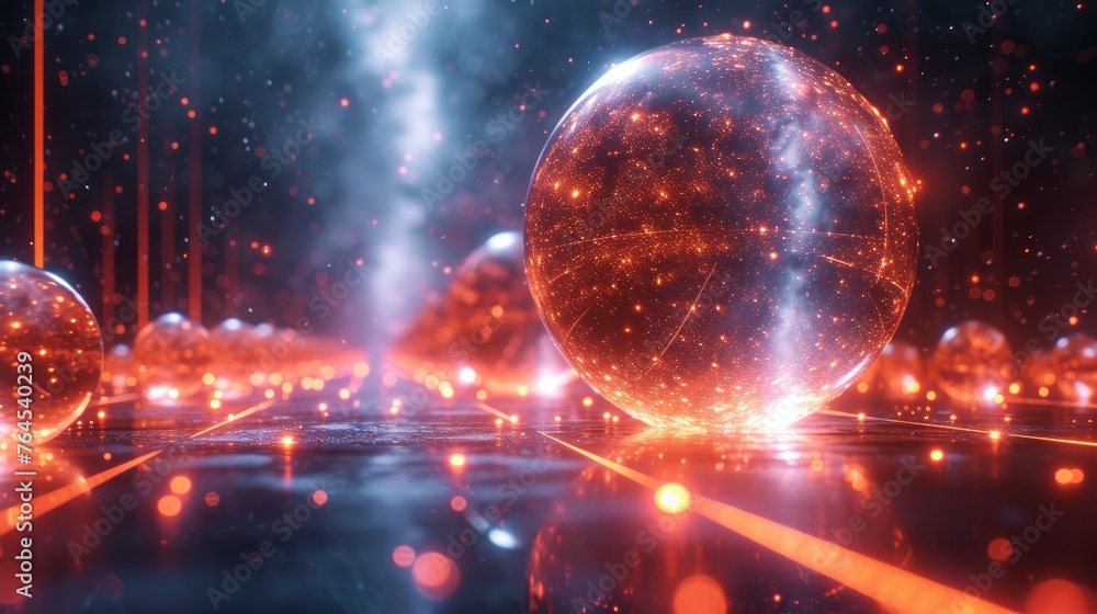 background with space background with space