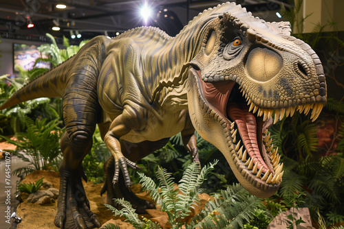 Tyrannosaurus Rex in the Jungle: The Roar of a Living Historical Monster © Сергей Косилко
