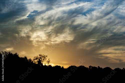 Sunrise Overlook at Shenandoah National Park along the Blue Ridge Mountains in Virginia © Zack Frank