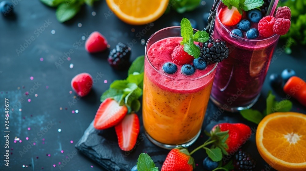 Berry and vegetables smoothie, healthy juicy vitamin drink diet Berry and vegetables smoothie, healthy juicy vitamin drink diet