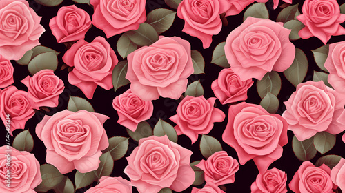 Colorful flowers background, season concept