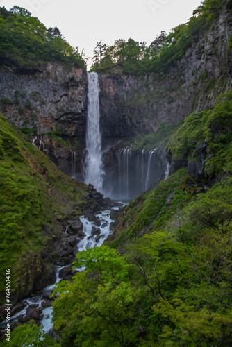 Kegon Waterfall is the most famous landmark in Nikko, Tochigi, Japan