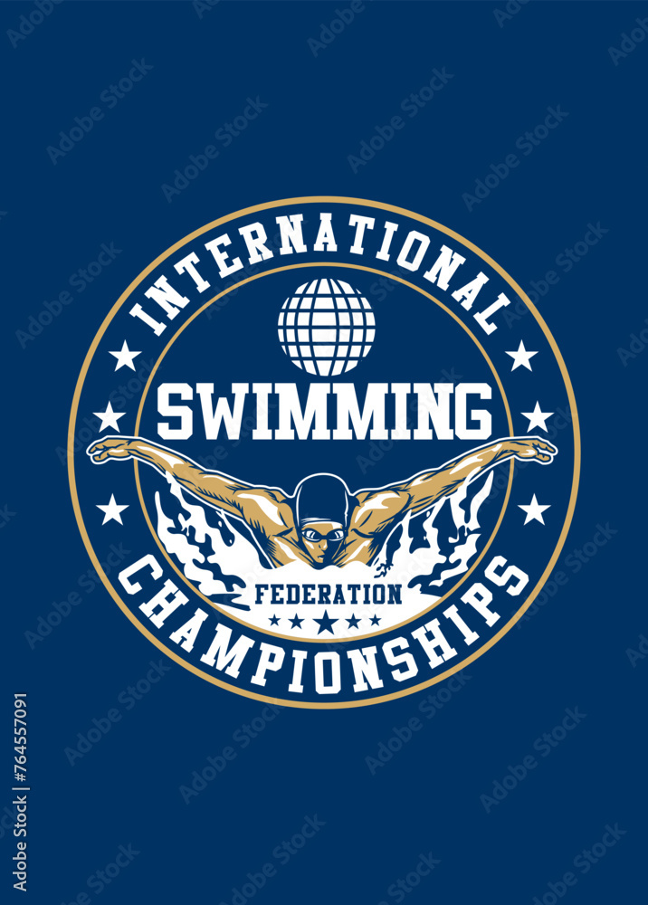 Fototapeta premium Swimming Championship