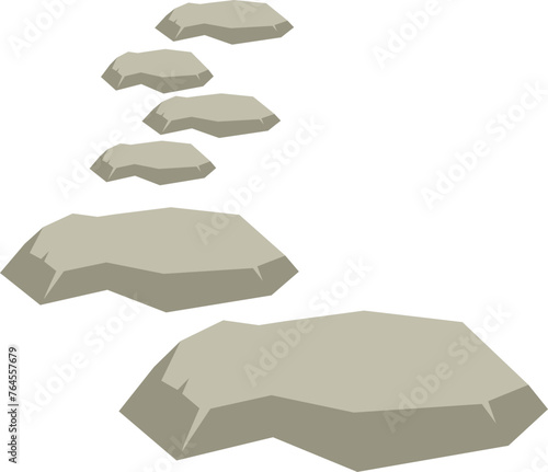 Stone Pathway Illustration