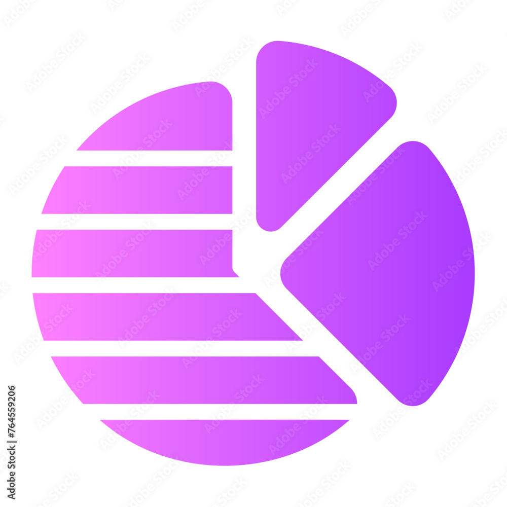graph gradient icon graph gradient icon