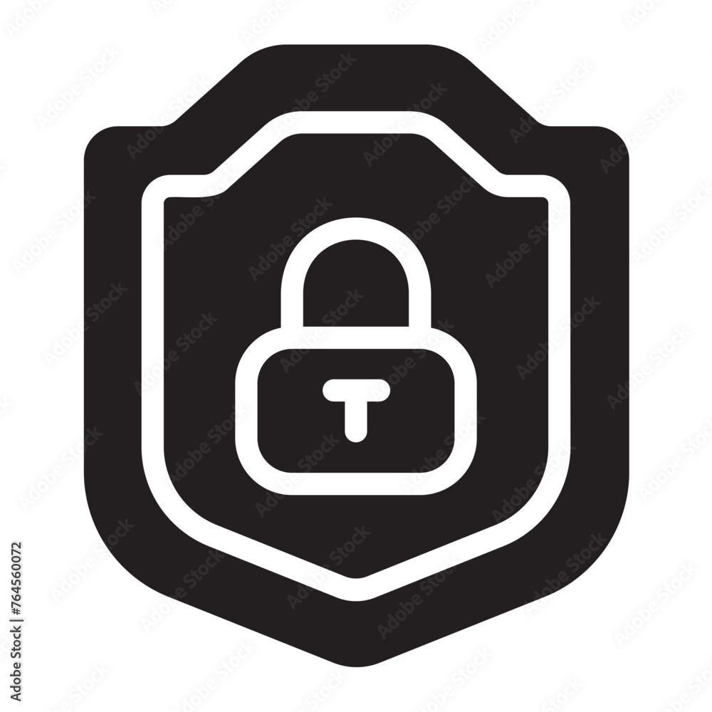 shield glyph icon shield glyph icon