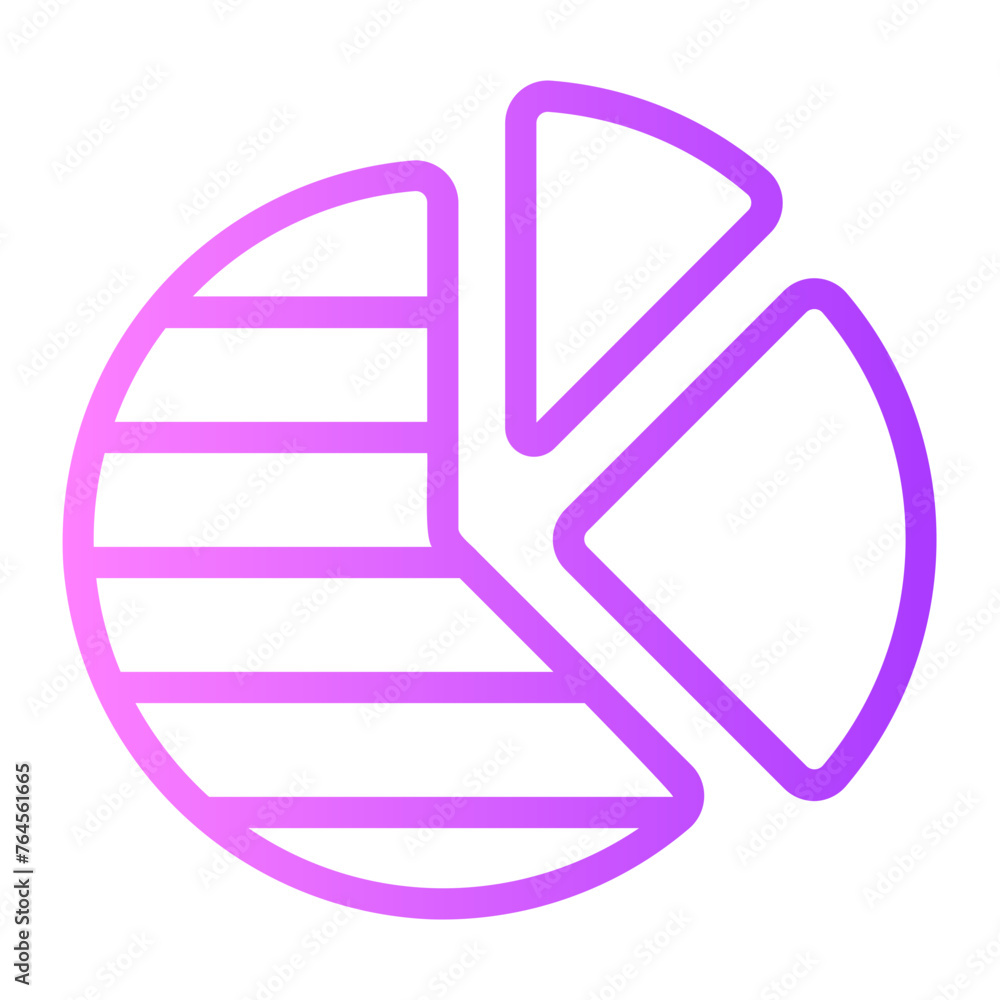 graph gradient icon graph gradient icon