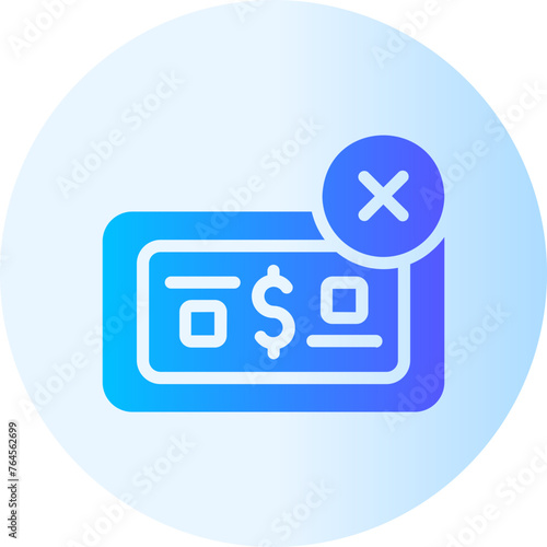 bribe gradient icon