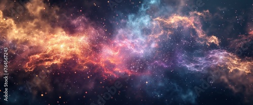 Particles Explosion, HD, Background Wallpaper, Desktop Wallpaper © Moon Art Pic