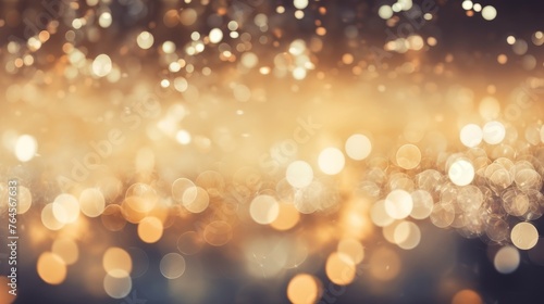 Bokeh Glitter vintage lights background