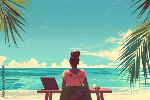 Crafting a Distraction-Free Workation: The Role of Digital Devices, Professional Accomplishments, and Workplace Ethics in Remote Work Success.