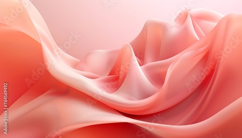 an abstract pink silk background