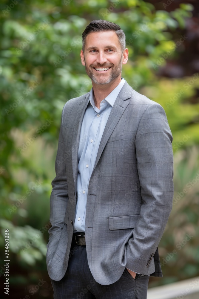 A real estate consultant participating in community outreach programs and charity events, demonstrating commitment to giving back and supporting local initiatives, Generative AI A real estate consultant participating in community outreach programs and charity events, demonstrating commitment to giving back and supporting local initiatives, Generative AI