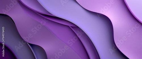 Curve Purple Shape 3D Paper Style Abstract, HD, Background Wallpaper, Desktop Wallpaper