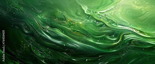 Green Oil Abstract Background, HD, Background Wallpaper, Desktop Wallpaper