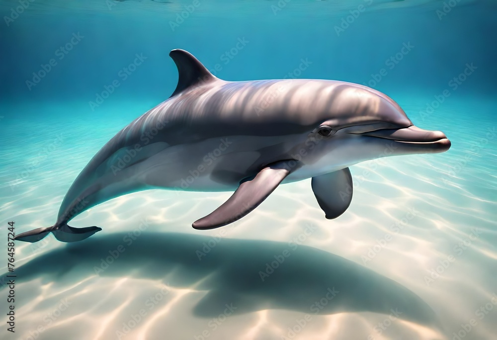 Obraz premium dolphin in the sea