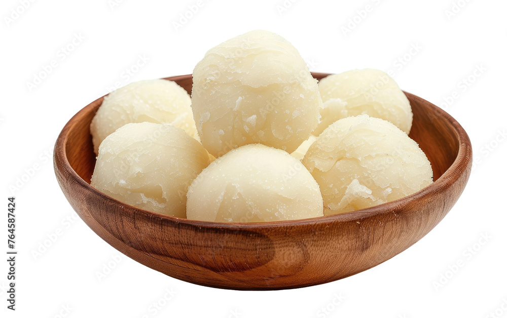 Exquisite Close-ups of Rasgulla, an Indian Sweet