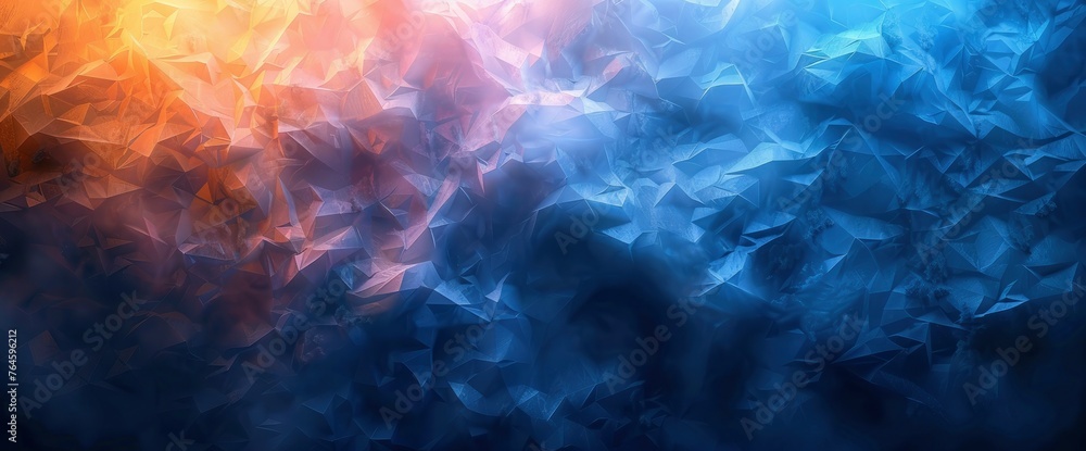 Blue Polygonal Backgroundgiant Blank Page, HD, Background Wallpaper, Desktop Wallpaper