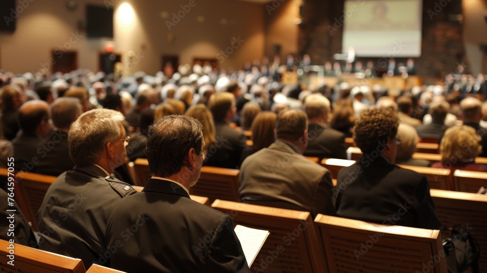 Conference participating in a community service Conference participating in a community service
