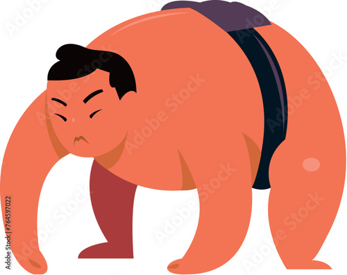 Japanese sumo wrestler