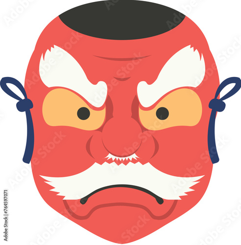 Japanese heavenly dog mask