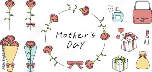 母の日のアイコン