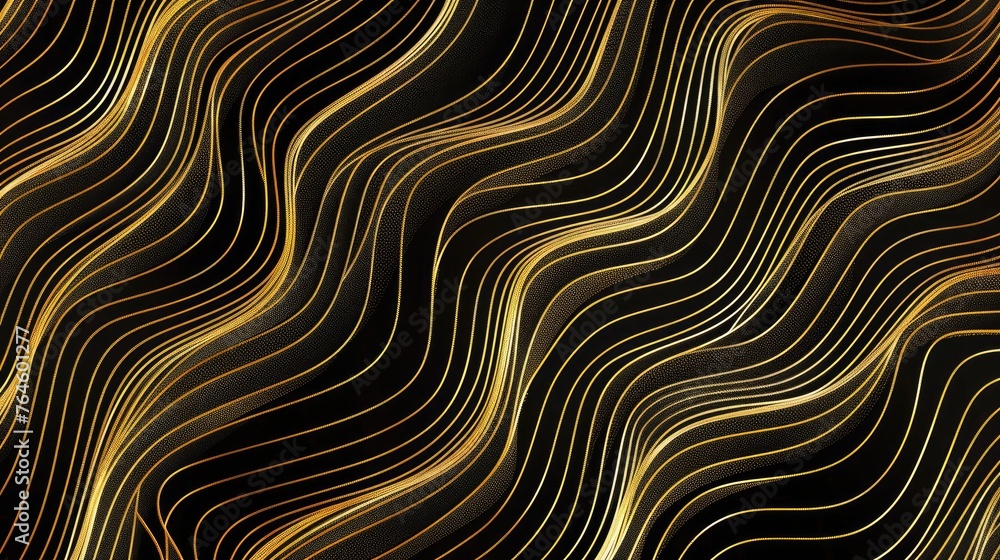 Golden stripes. Luxurious golden stripes wallpaper. Cover design. Invitation background. packaging design