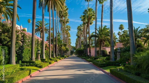 Beverly-Hills, with its blooming flowers and tranquil pathways, offers a peaceful retreat amidst the hustle and bustle of city life. 